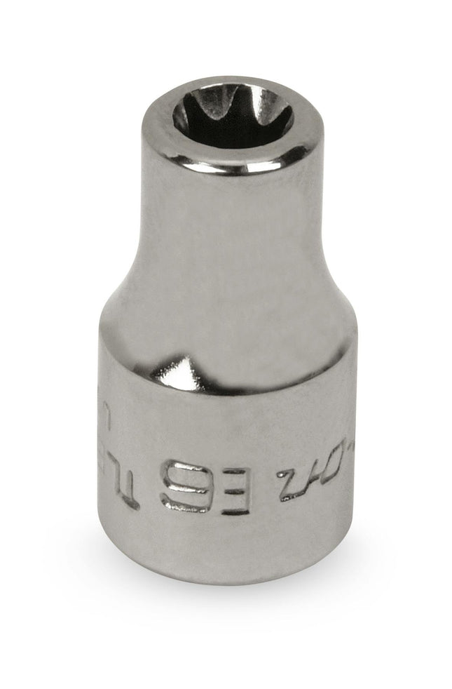 TLE60ASnap-Onمقبس TORX E6 ضحل بمحرك 1/4 بوصة كروم TLE60A