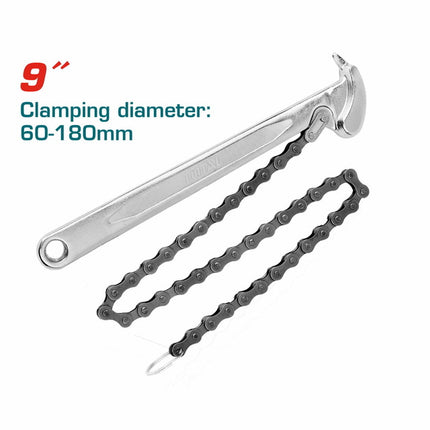 THTCPW0916Total Toolsمفتاح سلسلة فلتر توتال 9 بوصة