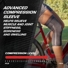 B50056050553Mكم الركبة الضاغط ACE Flex Comfort مع المثبتات