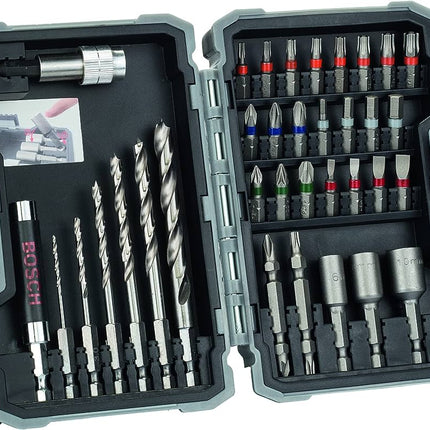 Drill Bit and Screwdriver Pro Mixed Wood | 35pcs