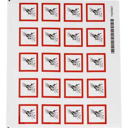 GHS Symbol  GHS01  Explosive