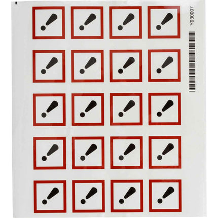 GHS Symbol  GHS07  Health Hazard