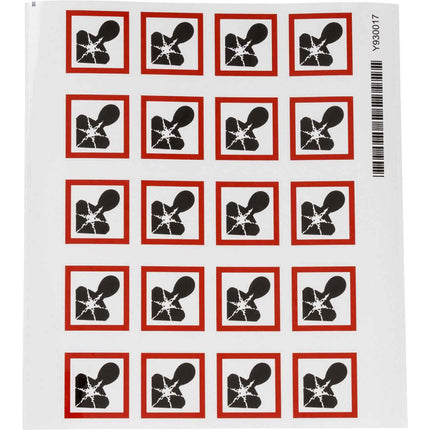 GHS Symbol  GHS08  Respiratory Hazard