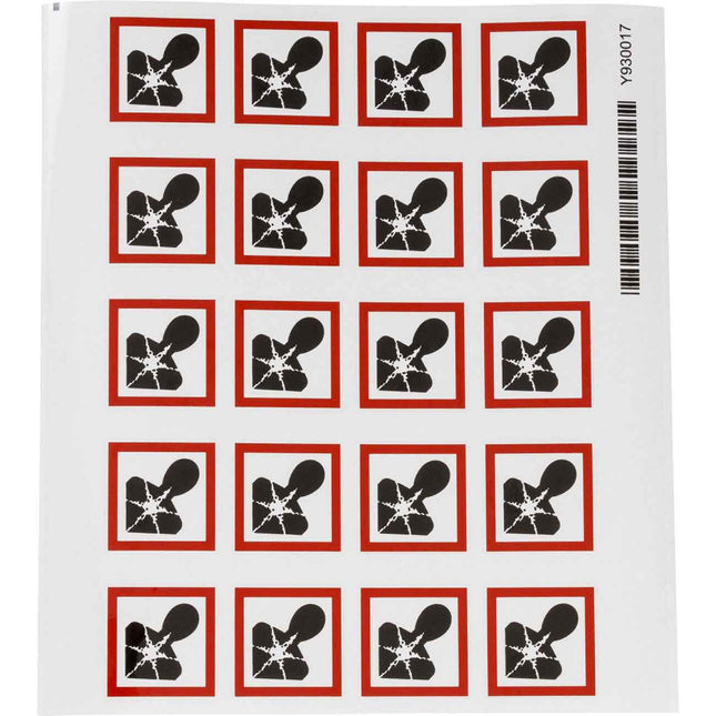 GHS Symbol  GHS08  Respiratory Hazard