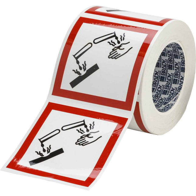 GHS Symbol  GH05  Corrosive