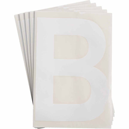 ToughStripe White Number and Letter Labels