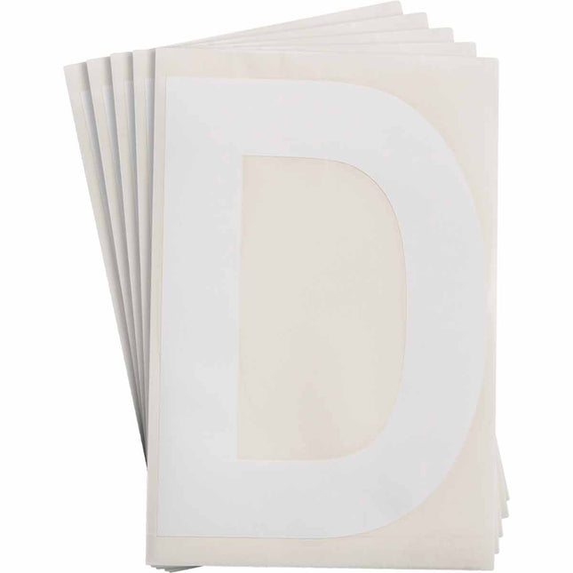 ToughStripe White Number and Letter Labels