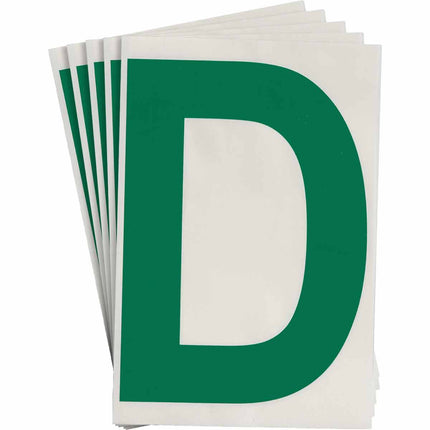 ToughStripe Green Number and Letter Labels
