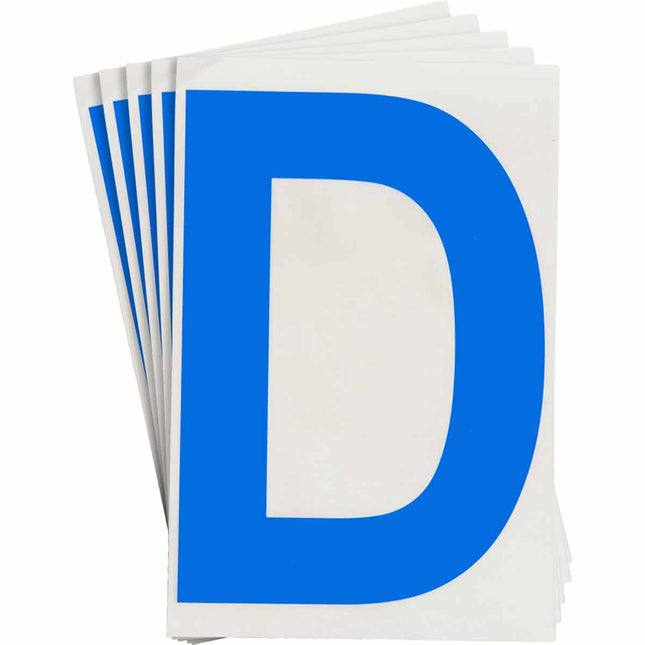 ToughStripe Blue Number and Letter  Labels