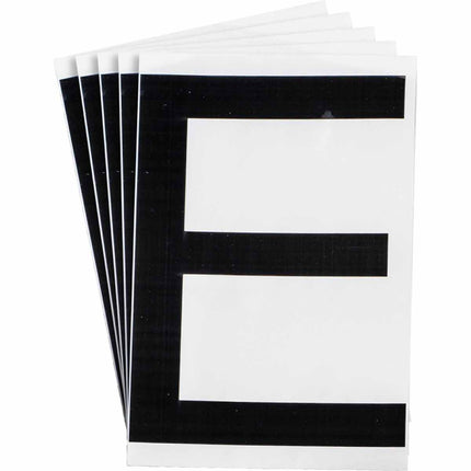 ToughStripe Black Number and Letter Labels