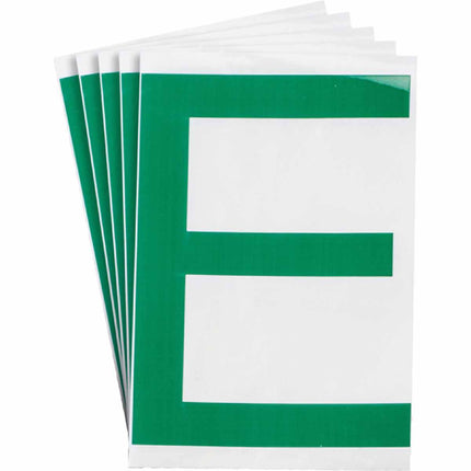 ToughStripe Green Number and Letter Labels