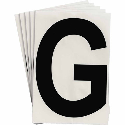 ToughStripe Black Number and Letter Labels