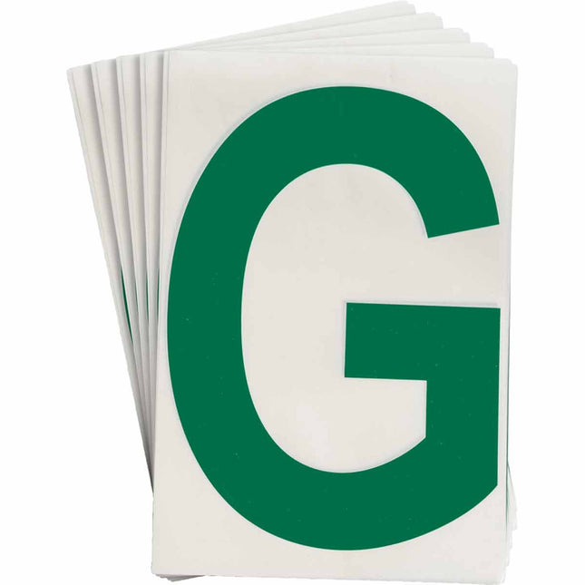 ToughStripe Green Number and Letter Labels