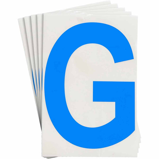 ToughStripe Blue Number and Letter  Labels