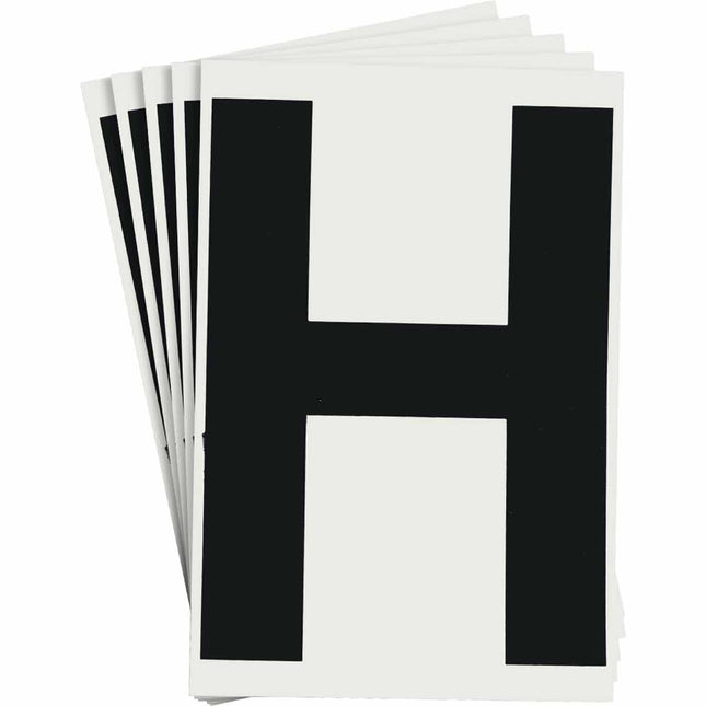 ToughStripe Black Number and Letter Labels