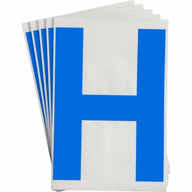 ToughStripe Blue Number and Letter  Labels