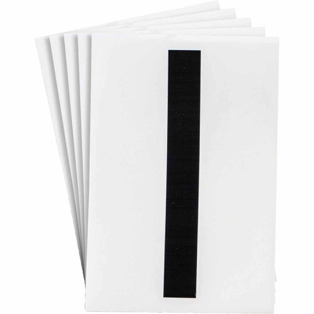 ToughStripe Black Number and Letter Labels