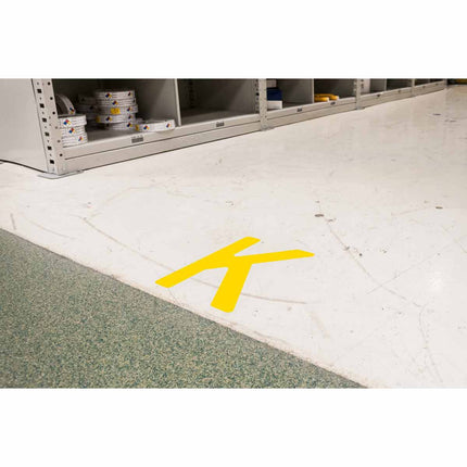 ToughStripe Yellow Number and Letter Labels