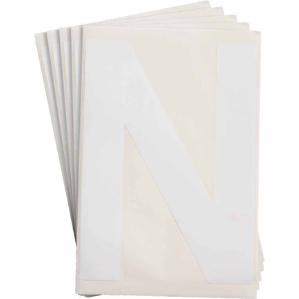 ToughStripe White Number and Letter Labels