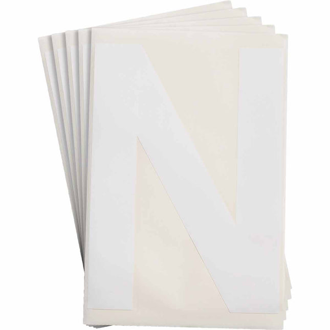 ToughStripe White Number and Letter Labels
