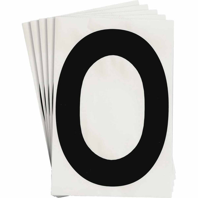 ToughStripe Black Number and Letter Labels