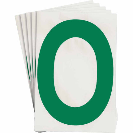 ToughStripe Green Number and Letter Labels