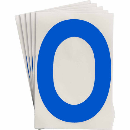 ToughStripe Blue Number and Letter  Labels