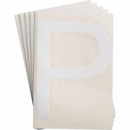 ToughStripe White Number and Letter Labels