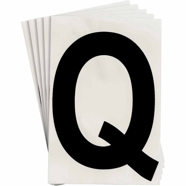 ToughStripe Black Number and Letter Labels