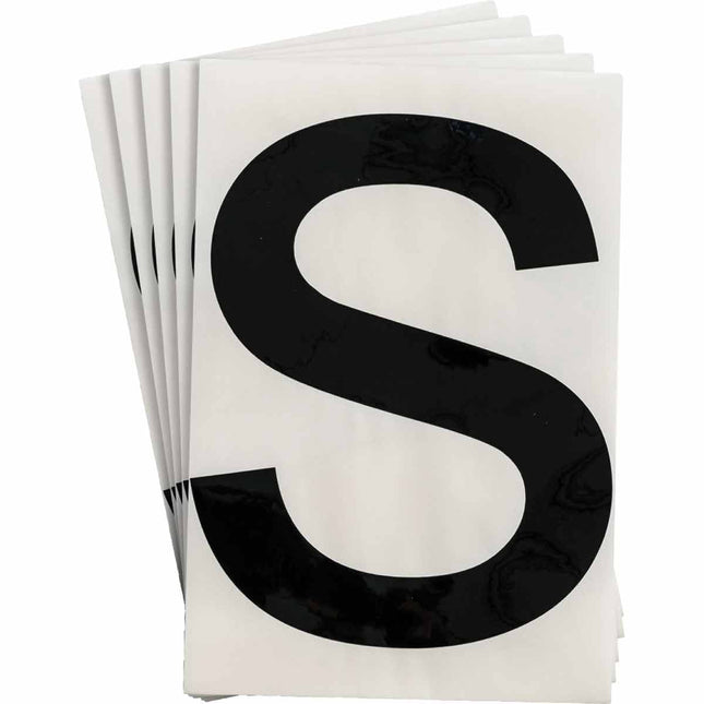 ToughStripe Black Number and Letter Labels