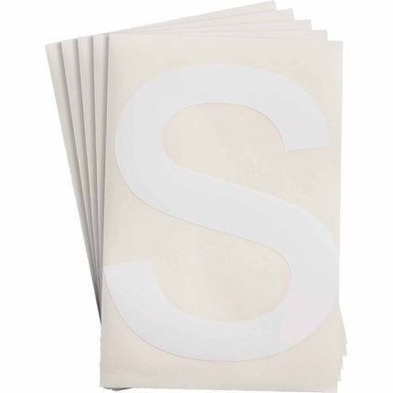 ToughStripe White Number and Letter Labels