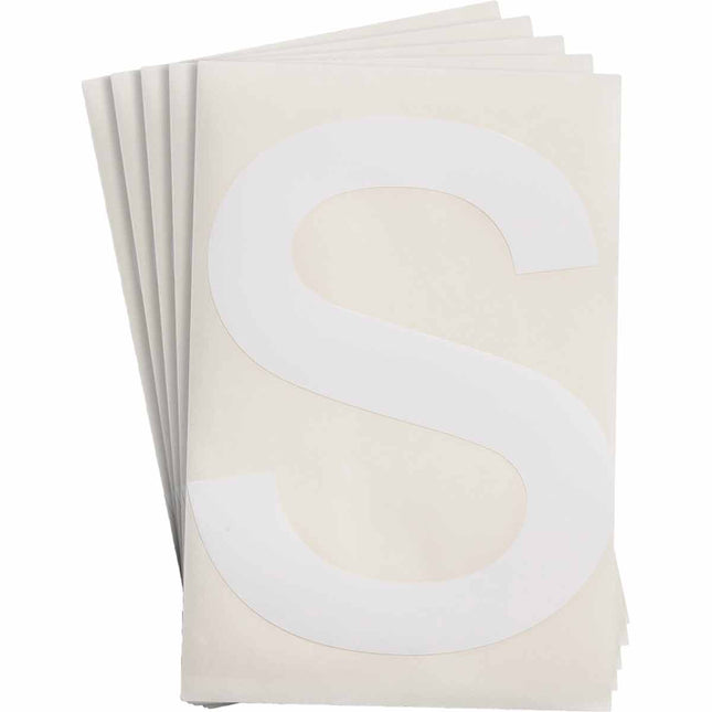 ToughStripe White Number and Letter Labels