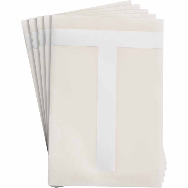 ToughStripe White Number and Letter Labels