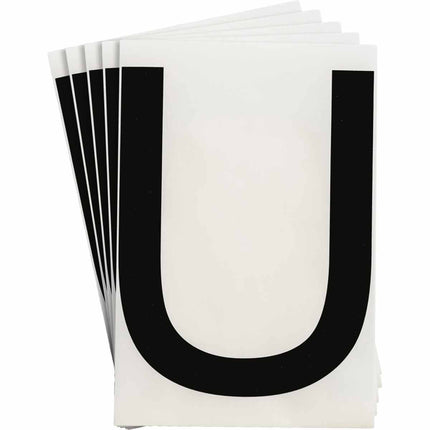 ToughStripe Black Number and Letter Labels