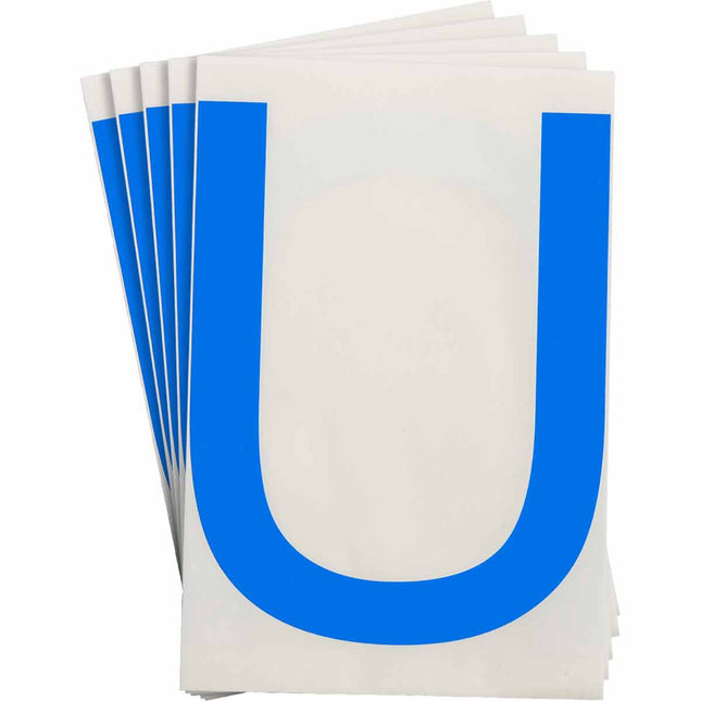 ToughStripe Blue Number and Letter  Labels