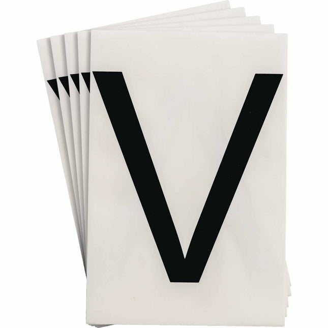 ToughStripe Black Number and Letter Labels