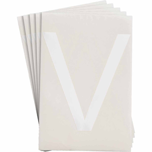 ToughStripe White Number and Letter Labels
