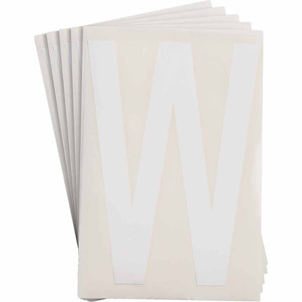 ToughStripe White Number and Letter Labels