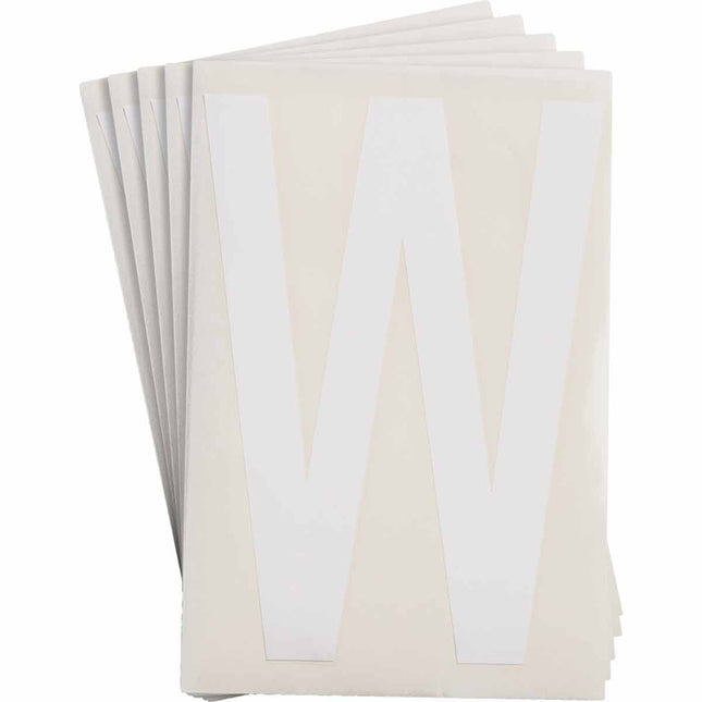 ToughStripe White Number and Letter Labels