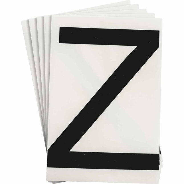 ToughStripe Black Number and Letter Labels