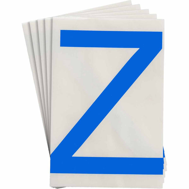 ToughStripe Blue Number and Letter  Labels