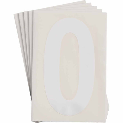 ToughStripe White Number and Letter Labels