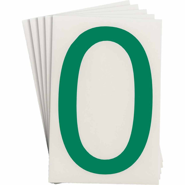 ToughStripe Green Number and Letter Labels