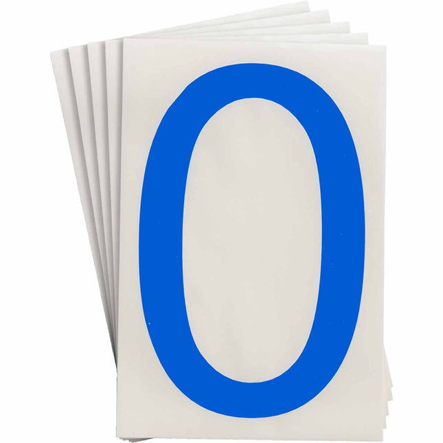 ToughStripe Blue Number and Letter  Labels
