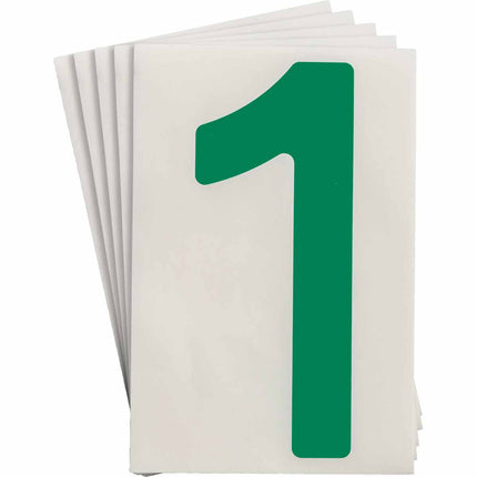 ToughStripe Green Number and Letter Labels