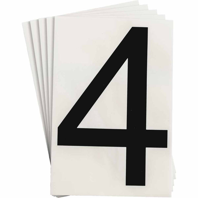 ToughStripe Black Number and Letter Labels