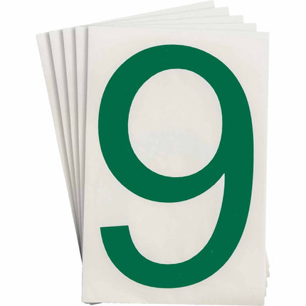 ToughStripe Green Number and Letter Labels