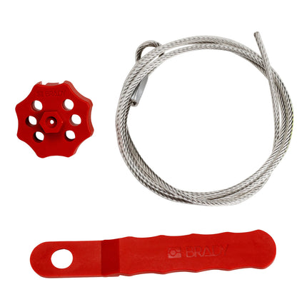Extra Secure Spin Lockout with 15 m Cable and Tool