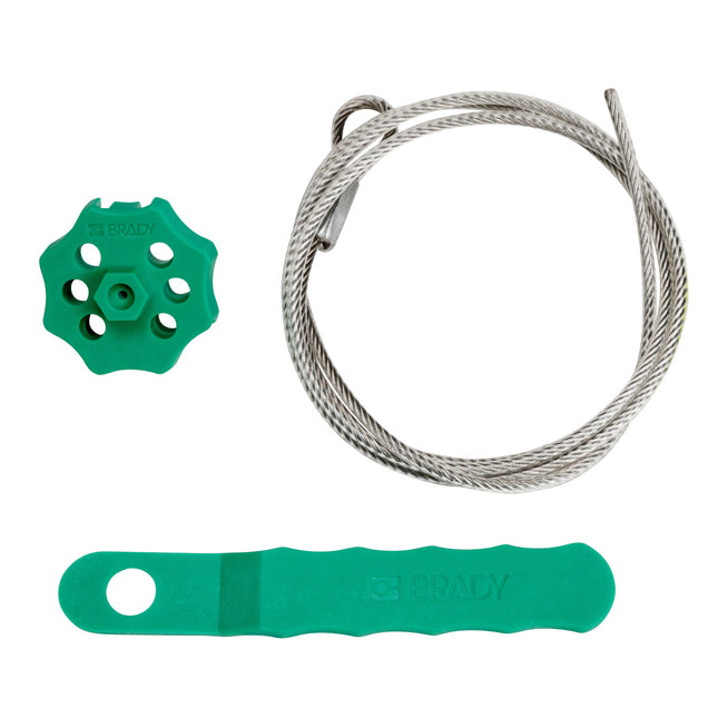 Extra Secure Spin Lockout with 15 m Cable and Tool