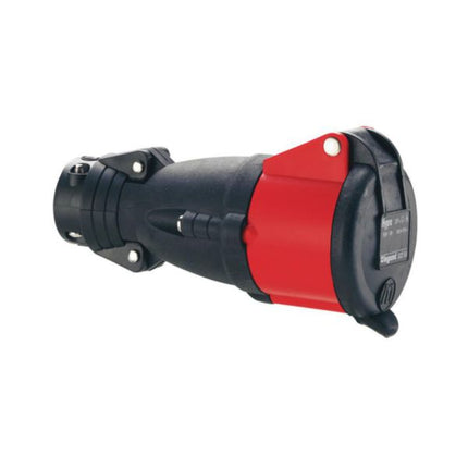 052293Legrandمنفذ متنقل Hypra من Legrand IP44 380/415 فولت 16 أمبير 3P+E مطاطي